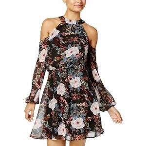 One Hart Women's Cold Shoulder Fit & Flare A-Line Dress Size Medium NEW!!!